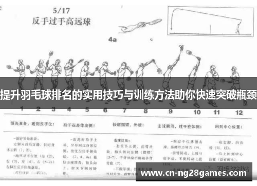 提升羽毛球排名的实用技巧与训练方法助你快速突破瓶颈